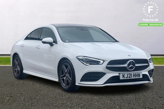 A 2021 MERCEDES-BENZ CLA CLASS CLA 220d AMG Line Premium Plus 4dr Tip Auto [ 10.25 inch Instrument display with digital cockpit , Bluetooth connection , Parking package , Mirror pac