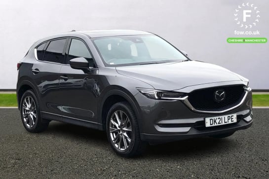 A 2021 MAZDA CX-5 2.0 GT Sport 5dr Auto [360 degree surround camera, 10.25" display with Mazda Connect infotainment, Power tailgate, Front and rear parking sensors]