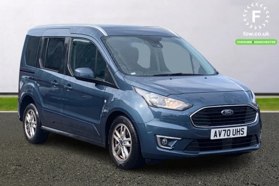 A 2020 FORD TOURNEO CONNECT 1.5 EcoBlue 120 Titanium 5dr Powershift [ Camera enhanced pre-collision assist with pedestrian recognition , Privacy glass , Seat pack 27 , Quickclear