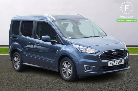 A 2022 FORD TOURNEO CONNECT 1.5 EcoBlue 120 Titanium 5dr Powershift [ Auto start and stop system , Lane keep assist , Seat pack 27 , Emergency brake light flashing ]