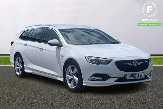 A 2018 VAUXHALL INSIGNIA SPORTS TOURER 1.5T SRi Vx-line Nav 5dr [Navigation, Parking Sensors, Climate Control, Privacy Glass]