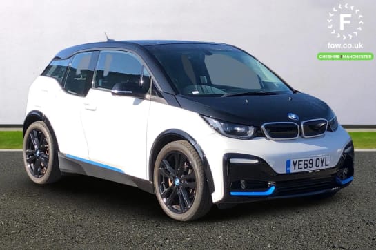 A 2019 BMW I3 135kW S 42kWh 5dr Auto [ 20in Alloy Wheels - Light Double-Spoke Style 431 Jet Black with Mixed Tyres , Bluetooth hands free telephone facility with US