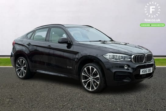 A 2016 BMW X6 xDrive50i M Sport 5dr Step Auto [ Active Security Package , Electric glass sunroof , Park distance control , Park Assist , Reversing Assist camera , L