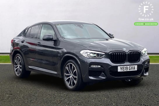 A 2019 BMW X4 xDrive20d M Sport 5dr Step Auto [ Extended storage , Exterior mirrors - electrically folding with anti-dazzle , 20in Alloy Wheels - Bi-Colour Orbit Gr