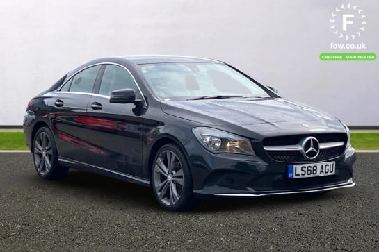 A 2018 MERCEDES-BENZ CLA CLASS CLA 180 Sport 4dr [ Active park assist with parktronic system , Bluetooth system , Hill start assist ]
