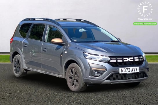 A 2023 DACIA JOGGER 1.0 TCe Extreme 5dr [ Front parking sensors , Rear parking sensors , Reversing camera , 16" Black alloy wheels with copper brown dacia logo ]