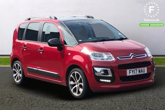 A 2017 CITROEN C3 PICASSO 1.6 BlueHDi Platinum 5dr [ Rear parking sensor , Automatic pack , 17" Black clover alloy wheels ]