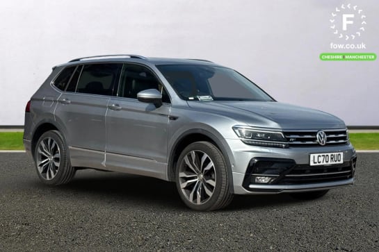 A 2020 VOLKSWAGEN TIGUAN ALLSPACE 1.5 TSI EVO R-Line Tech 5dr DSG [ Area view with park assist steering and front and rear parking sensors , Bluetooth phone integration system , Ambien