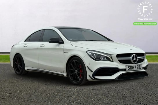 A 2017 MERCEDES-BENZ CLA CLASS CLA 45 4Matic 4dr Tip Auto [ Memory Package , Panoramic glass sunroof , AMG Aerodynamic Package , AMG Performance Exhaust ]