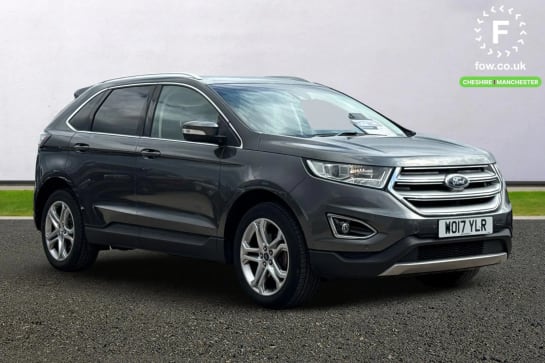 A 2017 FORD EDGE 2.0 TDCi 180 Titanium 5dr [ Front Wide-View Camera , Front and rear parking sensors , Intelligent speed assist , Rear view camera ]