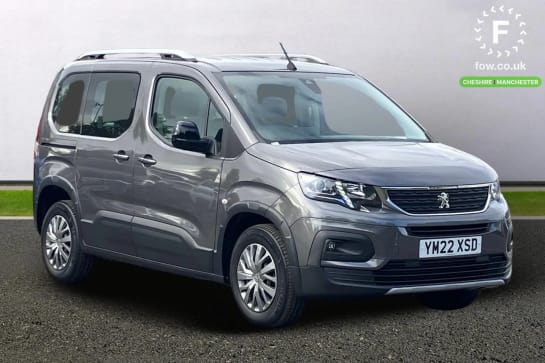 A 2022 PEUGEOT RIFTER 1.5 BlueHDi 100 Allure 5dr [ Bluetooth telephone facility , Stop/start system , Safety plus pack , Visibility pack , 16" Steel wheels with Tongariro w