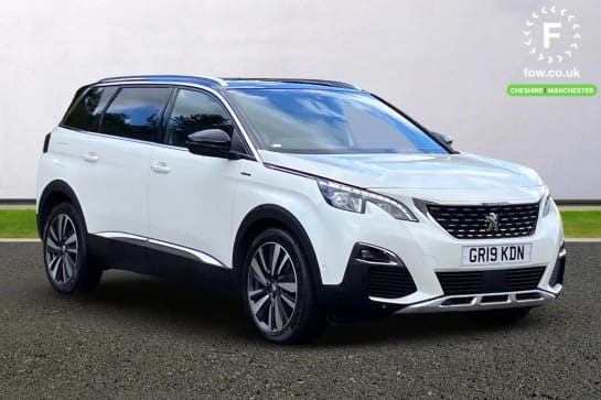 A 2019 PEUGEOT 5008 1.6 PureTech 180 GT Line Premium 5dr EAT8 [ Bluetooth telephone connection , Visibility pack , 19" Washington diamond cut alloy wheels ]