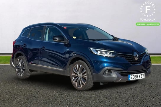 A 2018 RENAULT KADJAR 1.3 TCE Signature S Nav 5dr [ Fixed panoramic glass sunroof , Bluetooth system , Visio system - lane departure and high beam assist , 19'' Zeus diamon