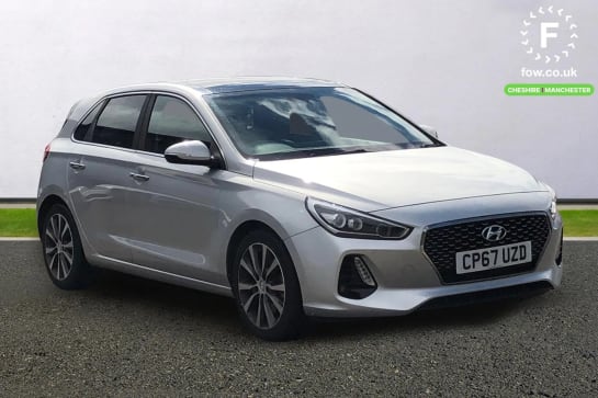 A 2017 HYUNDAI I30 1.4T GDI Premium SE 5dr DCT [ Parking system with rear camera and guidance system , Smartphone wireless charging plate , Heated front seats , 17" 10 s