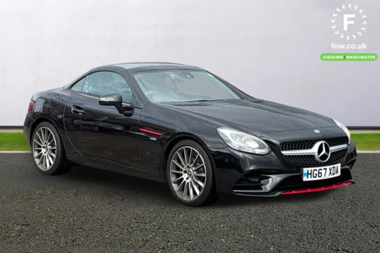 A 2018 MERCEDES-BENZ SLC SLC 250d AMG Line 2dr 9G-Tronic [ AIRSCARF ? neck-level heating , Garmin MAP PILOT navigation system , Panoramic glass sunroof - tinted , PARKTRONIC w