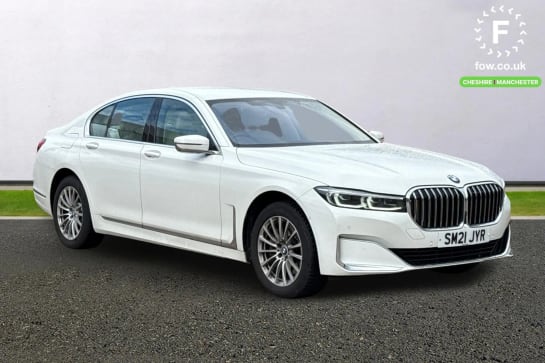A 2021 BMW 7 SERIES 730d xDrive MHT 4dr Auto [ Connected Package Professional , Enhanced bluetooth with wireless charging , Climate Comfort windscreen , Pure excellence e