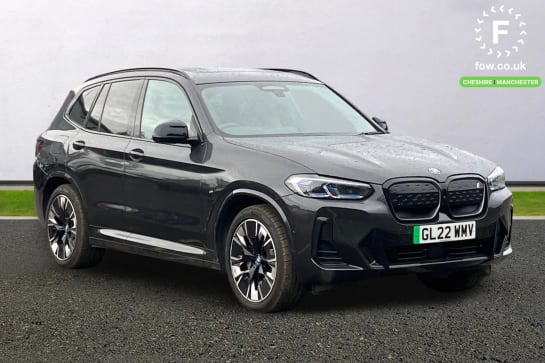A 2022 BMW IX3 210kW M Sport Pro 80kWh 5dr Auto [ 20" M aerodynamic alloy wheels in M bicolour style 890 , Parking assistant plus with 360 degree surround view camer