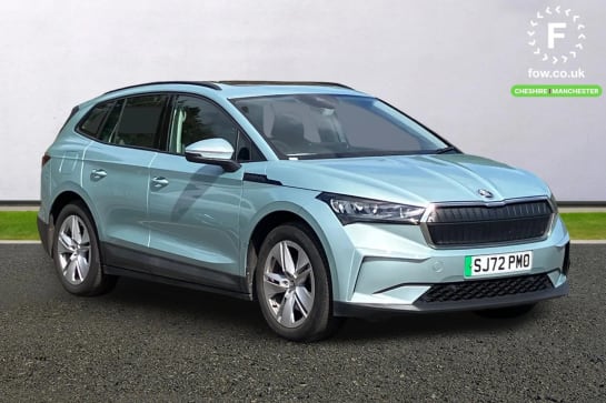 A 2023 SKODA ENYAQ 132kW 60 ecoSuite 62kWh 5dr Auto [120kW] [Panoramic Roof, 19" Wheels, Wireless smartlink, Lane Assist]