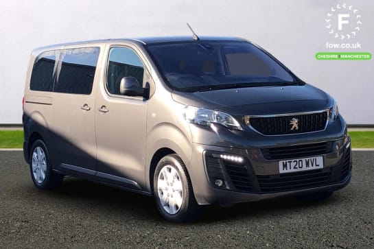 A 2020 PEUGEOT TRAVELLER 2.0 BlueHDi 180 Active Standard [8 Seat] 5dr EAT8 [ Bluetooth telephone facility , Hill start assist , Multifunction steering wheel ]