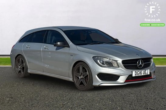 A 2016 MERCEDES-BENZ CLA CLASS CLA 250 Engineered by AMG 4Matic 5dr Tip Auto [Satellite Navigation, Heated Seats, Privacy Glass]