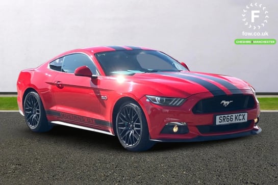 A 2016 FORD MUSTANG 5.0 V8 GT 2dr [Launch control, 19"Alloys, Rear camera]