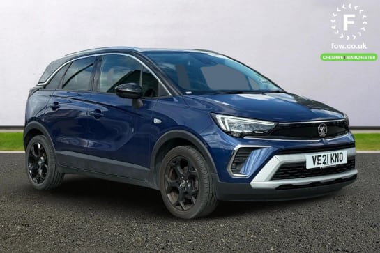 A 2021 VAUXHALL CROSSLAND 1.2 Turbo SRi Nav 5dr [Cruise control + speed limiter, Lane departure warning system, Versatility pack]