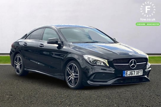 A 2018 MERCEDES-BENZ CLA CLASS CLA 200d AMG Line 4dr Tip Auto [ Active park assist with parktronic system , Panoramic glass sunroof , Garmin Map Pilot navigation system , Reversing
