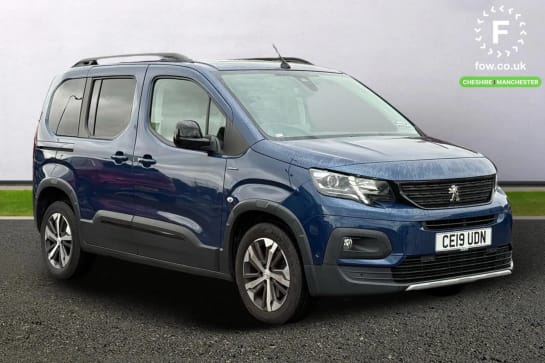 A 2019 PEUGEOT RIFTER 1.5 BlueHDi 130 GT Line 5dr EAT8 [ Bluetooth telephone facility , VisioPark 1 , Stop/start system