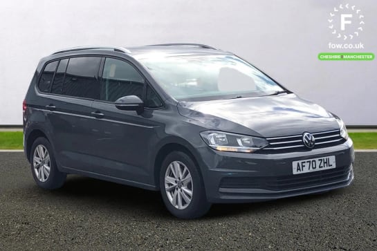 A 2020 VOLKSWAGEN TOURAN 1.5 TSI EVO SE Family 5dr [ Family pack , Bluetooth telephone connectivity , Rear side window sunblinds , Climate control 3Zone electronic air conditi