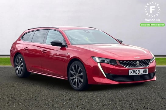 A 2019 PEUGEOT 508 1.5 BlueHDi GT Line 5dr EAT8 [ Safety Plus Pack , Rear parking sensor , Bluetooth telephone facility , Smartphone charging plate , Interior LED lighti