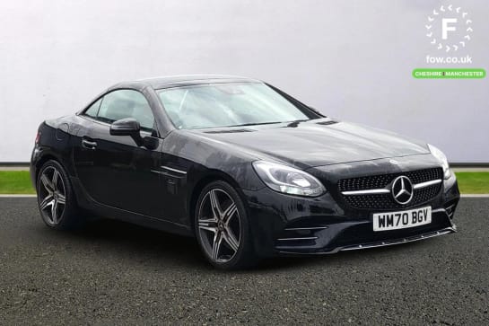 A 2021 MERCEDES-BENZ SLC SLC 200 Final Edition 2dr [ 18" AMG 5 spoke alloy wheels in titanium grey with high sheen finish , Parktronic with parking guidance , Attention assist