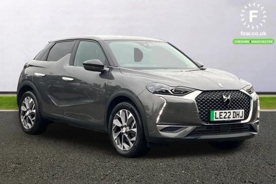 A 2022 DS DS3 100kW E-TENSE Rivoli 50kWh 5dr Auto [ Front parking sensors , Rear parking sensors , Reversing camera , Bluetooth handsfree and media streaming ]