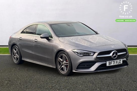 A 2021 MERCEDES-BENZ CLA CLASS CLA 180 AMG Line Premium Plus 4dr Tip Auto [ 18" 5 twin spoke design alloy wheels painted in titanium grey with high sheen finish , Light and sight pa