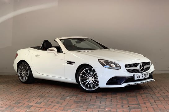 A 2017 MERCEDES-BENZ SLC SLC 300 AMG Line 2dr 9G-Tronic [Comand, Parktronic With Parking Guidamce, Airscarf. Mirror Package, Panoramic Roof, Heated Front Seats, Nappa Leather,