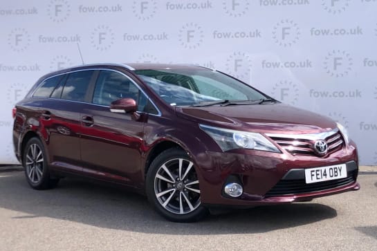 A 2014 TOYOTA AVENSIS 2.0 D-4D Icon 5dr [17" Wheels, Parking Camera, Heated Door Mirrors]