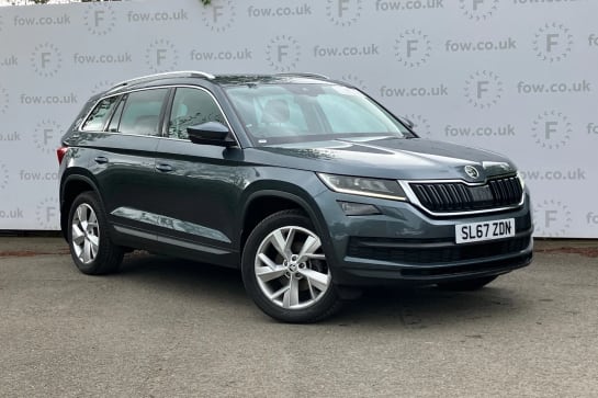 A 2017 SKODA KODIAQ 1.4 TSI 150 Edition 4x4 5dr DSG [7 Seat] [Panoramic Roof, Park Assist, Tri Zone Climate Control, Electrically Operated Boot With Virtual Pedal, Wirele