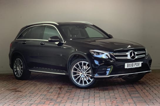 A 2018 MERCEDES-BENZ GLC GLC 250d 4Matic AMG Line Premium 5dr 9G-Tronic [20"Alloys,Running Boards with Rubber Studs,Active park assist with parktronic system,Power opening/clo