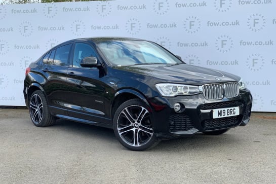 A 2017 BMW X4 xDrive30d M Sport 5dr Step Auto [20" Wheels, Professional Media, Reversing Camera]