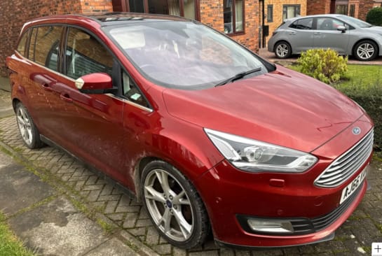 A 2017 FORD GRAND C-MAX 2.0 TDCi Titanium X Navigation 5dr [ Rear parking sensor , Ford SYNC3 DAB Navigation System , Hill start assist , Quickclear heated windscreen , Hill