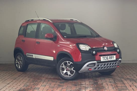 A 2016 FIAT PANDA 0.9 TwinAir [90] Cross 4x4 5dr [ Winter Pack,Remote controls mounted on steering wheel,Body colour electric adjustable heated door mirrors]