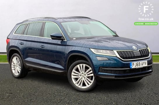 A 2019 SKODA KODIAQ 1.5 TSI SE L 5dr DSG [7 Seat] [Leather Seats,Front and rear parking sensors,Bluetooth system,LED front fog lights with static cornering light function