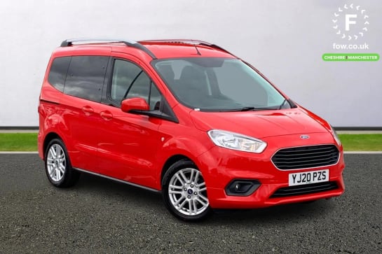 A 2020 FORD TOURNEO COURIER 1.5 TDCi Titanium 5dr [Quickclear' heated windscreen/heated washer jets, Automatic headlights + automatic windscreen wipers]