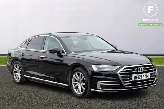 A 2019 AUDI A8 50 TDI Quattro 4dr Tiptronic [Virtual cockpit,Rear view camera,Lane departure warning system,Head up Display,Reverse activated kerb-view adjustment on