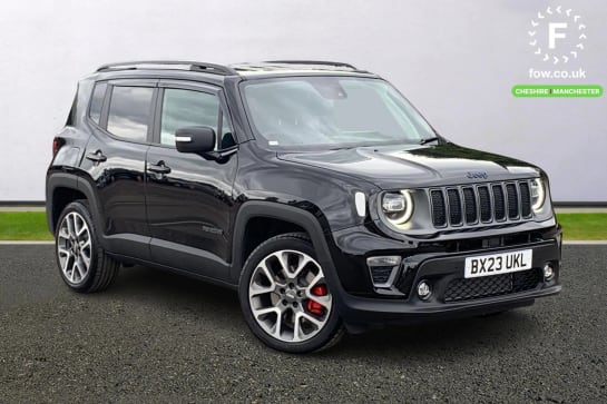 A 2023 JEEP RENEGADE 1.3 Turbo 4xe PHEV 240 S 5dr Auto [Adaptive cruise control,Lane departure warning plus,Speed limiter push button on steering wheel,Steering wheel cont