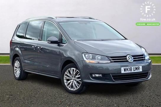 A 2018 VOLKSWAGEN SHARAN 2.0 TDI CR BlueMotion Tech 150 SE Nav 5dr DSG [17"Alloys,Electrically Foldable Door Mirrors, Front Fog Lights with Static Cornering Function,Retractab