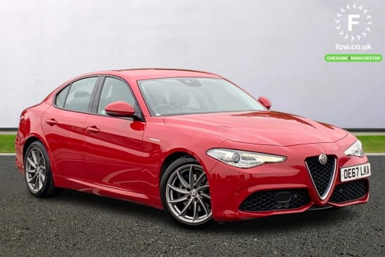 A 2017 ALFA ROMEO GIULIA 2.0 TB 280 Veloce 4dr Auto [18"Alloys,Leather seats,Front and rear parking sensors,Lane departure warning system,7.0" TFT Display premium cluster,Elec