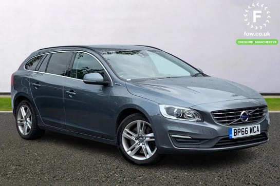 A 2016 VOLVO V60 D5 [163] Twin Eng SE Nav 5dr AWD Geartronic [Lthr] [Black Leather Upholstery, Winter Illumination Pack,  Tinted Rear Windows, Rear Parking Sensors]