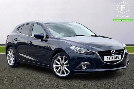 A 2014 MAZDA MAZDA3 2.0 Sport Nav 5dr [Bluetooth system,Cruise control,Single play CD/radio with MP3 compatability,Bose Premium Audio system,Body colour electric adjustab