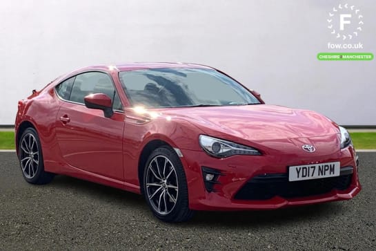 A 2017 TOYOTA GT86 2.0 D-4S Pro 2dr [Bluetooth system,Cruise control,Steering wheel mounted audio controls,Electric adjustable/heated/folding door mirrors,Electric front