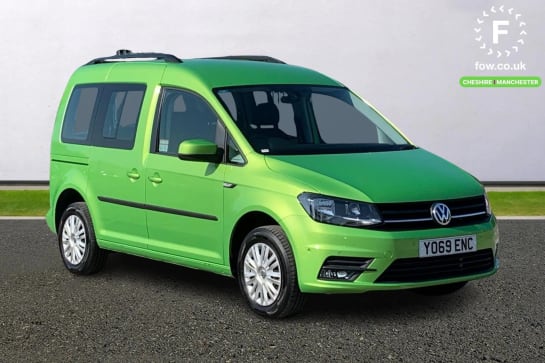 A 2020 VOLKSWAGEN CADDY LIFE 2.0 TDI 5dr [Black roof rails,Left and right side sliding doors with sliding windows,Electric front windows]